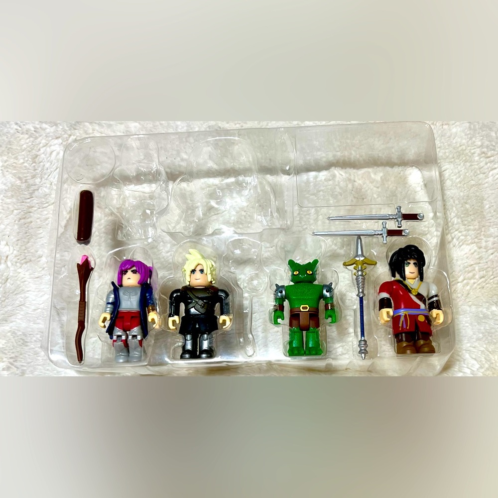 Roblox world zero action figures. Brand new.